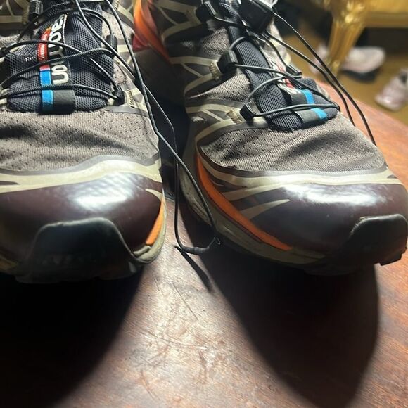SALOMON XT-6 SOFT GROUND TRAIL RUNNING SNEAKERS SIZE 12 W M 11‎ - Picture 8 of 11